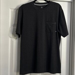 Free Fly men’s Bamboo Flex Pocket T-shirt charcoal size large